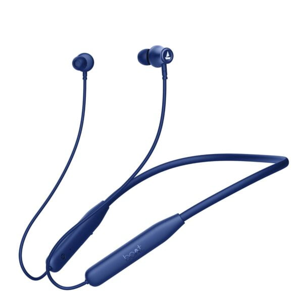 boAt Rockerz 111 Bluetooth Wireless Neckband with 40 Hours Playback Time, Beast Mode, ASAP Charging, BTv5.3, Dual Device Pairing, Magnetic Buds(Deep Blue)