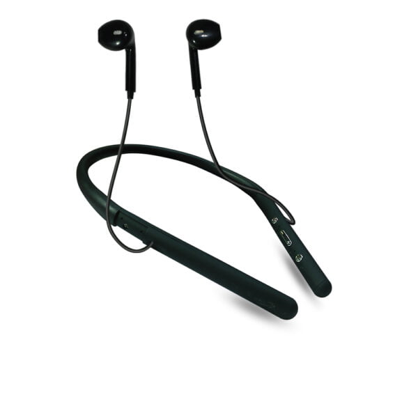 MAK POWER BT-206 Wireless Bluetooth Neckband Earphone, Up to12 Hours Playtime(Black)